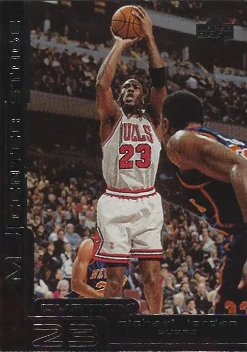 1999-00 Upper Deck Ovation Michael Jordan MJ Center Stage #CS2 card image