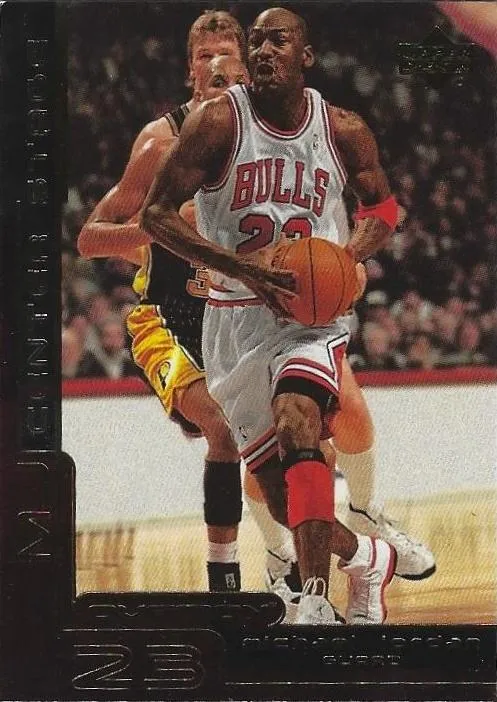 1999-00 Upper Deck Ovation Michael Jordan MJ Center Stage #CS8 card image