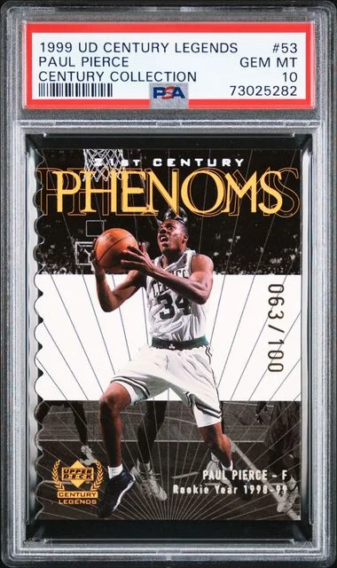 1999-00 Upper Deck Paul Pierce Century Legends Century Collection #53 card image