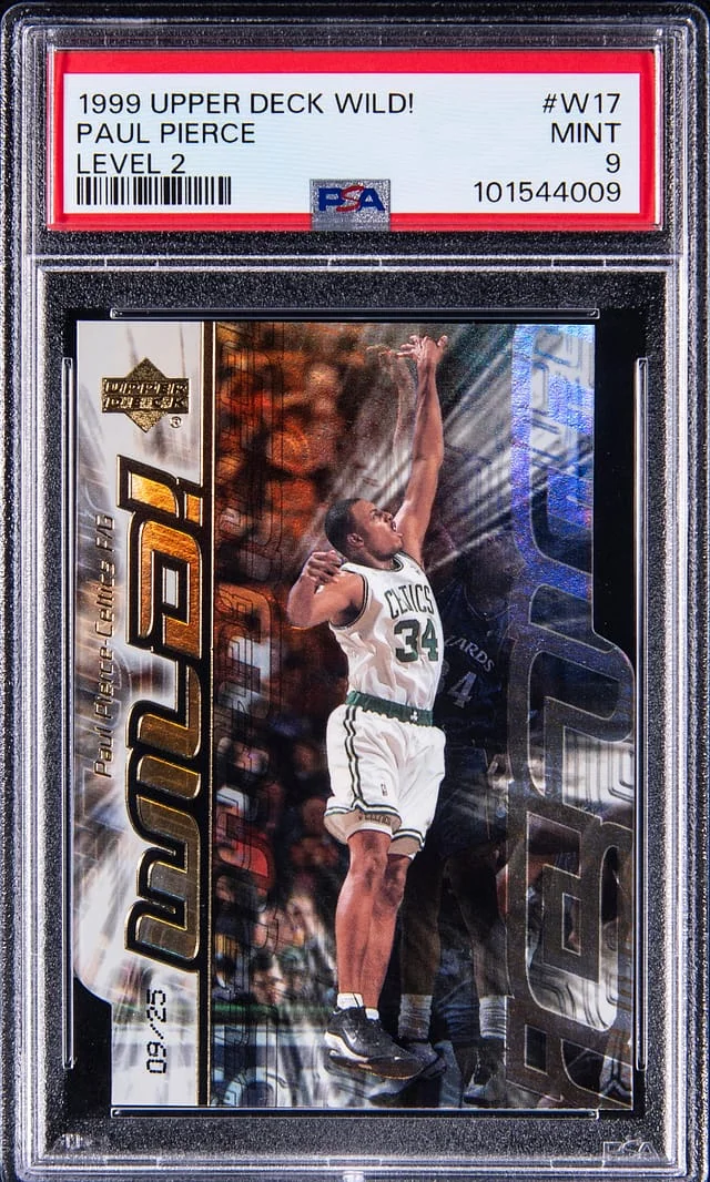 1999-00 Upper Deck Paul Pierce Wild! Level 2 #W17 card image