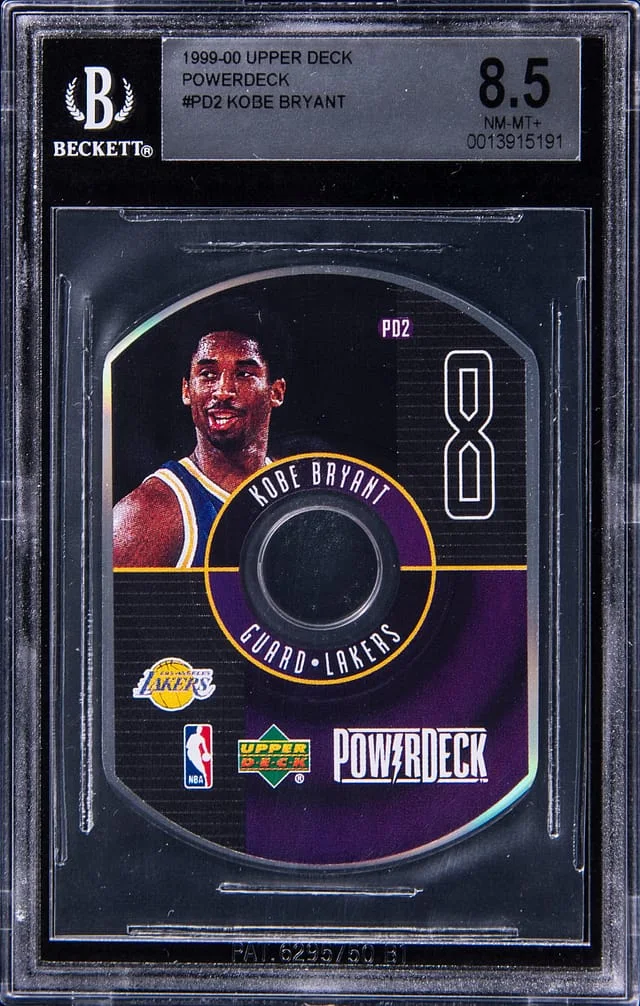 1999-00 Upper Deck PowerDeck Kobe Bryant #PD2 card image