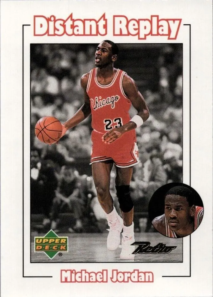 1999-00 Upper Deck Retro Michael Jordan Distant Replay #D1 card image