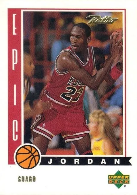 1999-00 Upper Deck Retro Michael Jordan Epic Jordan #J2 card image