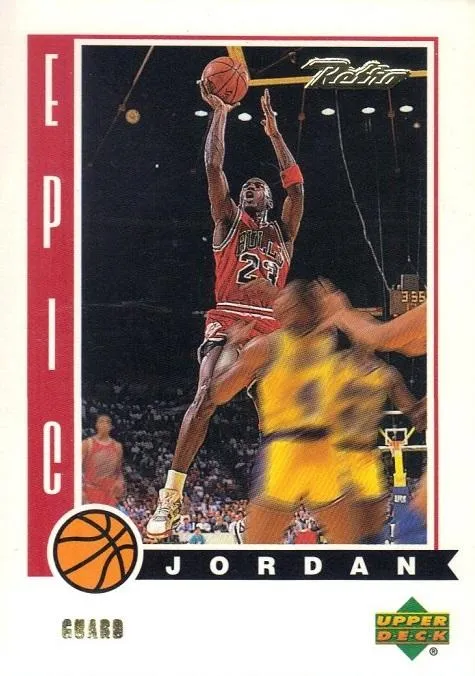 1999-00 Upper Deck Retro Michael Jordan Epic Jordan #J3 card image