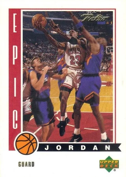 1999-00 Upper Deck Retro Michael Jordan Epic Jordan #J6 card image