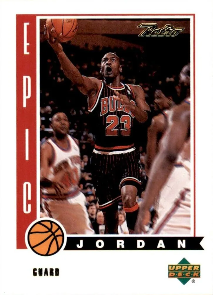 1999-00 Upper Deck Retro Michael Jordan Epic Jordan #J7 card image