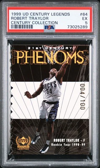 1999-00 Upper Deck Robert Traylor Century Legends Century Collection #64 card image