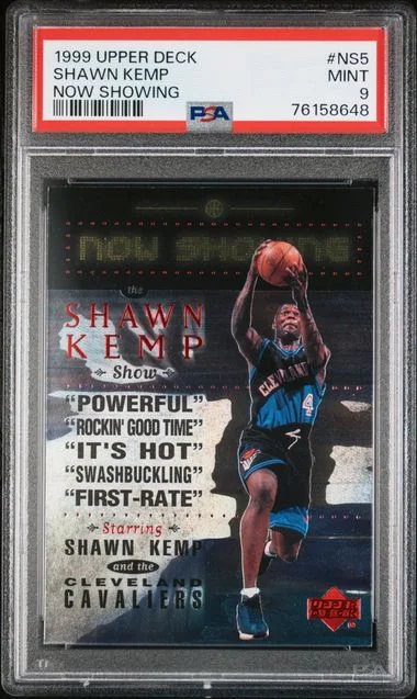 1999-00 Upper Deck Shawn Kemp Now Showing #NS5 card image