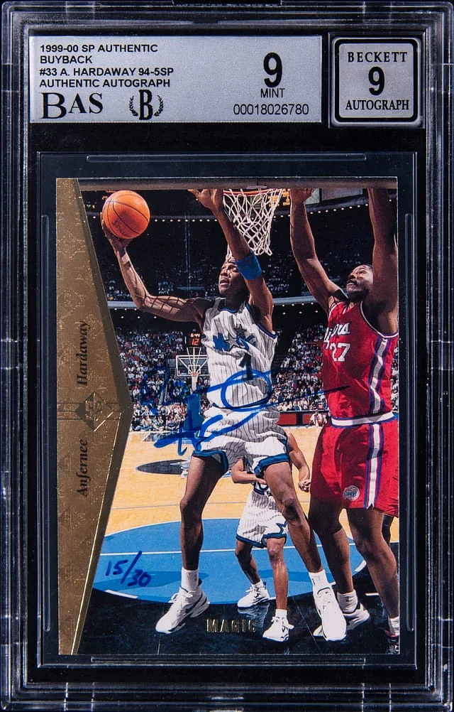 1999-00 Upper Deck SP Authentic Anfernee Hardaway Buyback '94-95 SP #33 card image