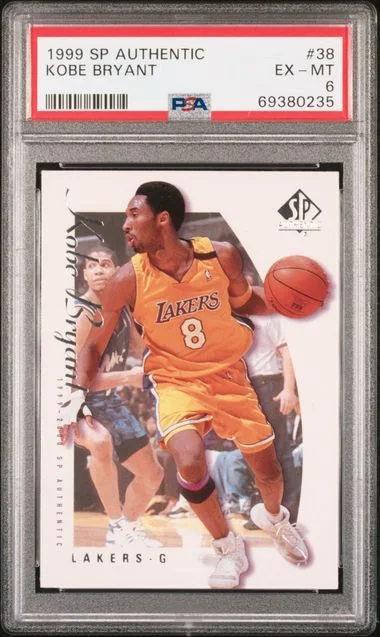 1999-00 Upper Deck SP Authentic Kobe Bryant #38 card image