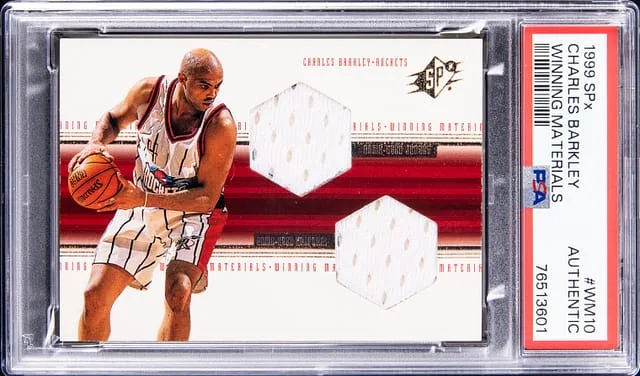 1999-00 Upper Deck SPx Charles Barkley Winning Materials #WM10 card image
