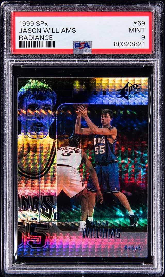 1999-00 Upper Deck SPx Jason Williams Radiance #69 card image