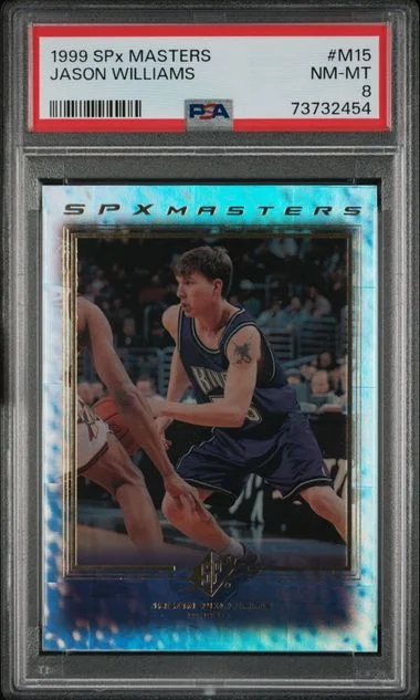 1999-00 Upper Deck SPx Jason Williams Masters #M15 card image