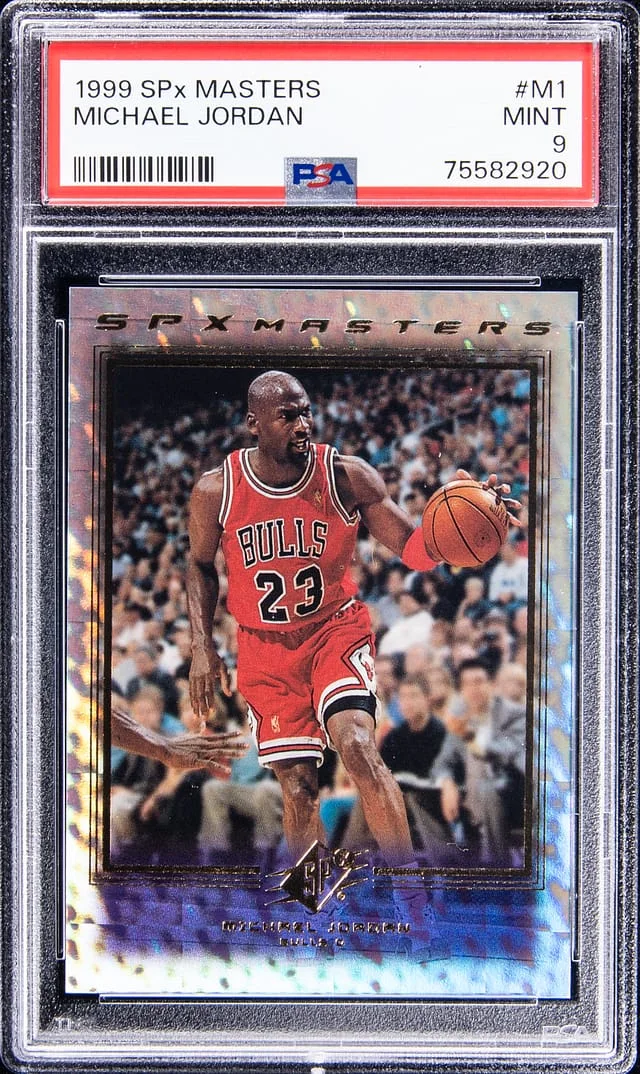 1999-00 Upper Deck SPx Michael Jordan Masters #M1 card image