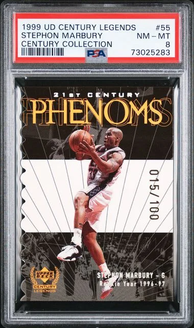 1999-00 Upper Deck Stephon Marbury Century Legends Century Collection #55 card image