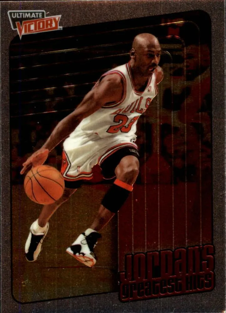 1999-00 Upper Deck Ultimate Victory Michael Jordan #100 card image