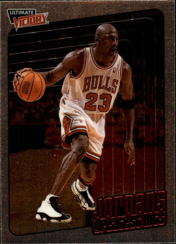 1999-00 Upper Deck Ultimate Victory Michael Jordan #110 card image