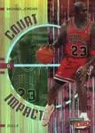 1999-00 Upper Deck Ultimate Victory Michael Jordan Court Impact #C1 card image