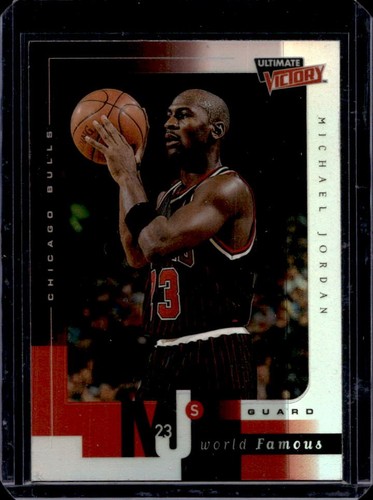 1999-00 Upper Deck Ultimate Victory Michael Jordan MJ's World Famous #MJ6 card image