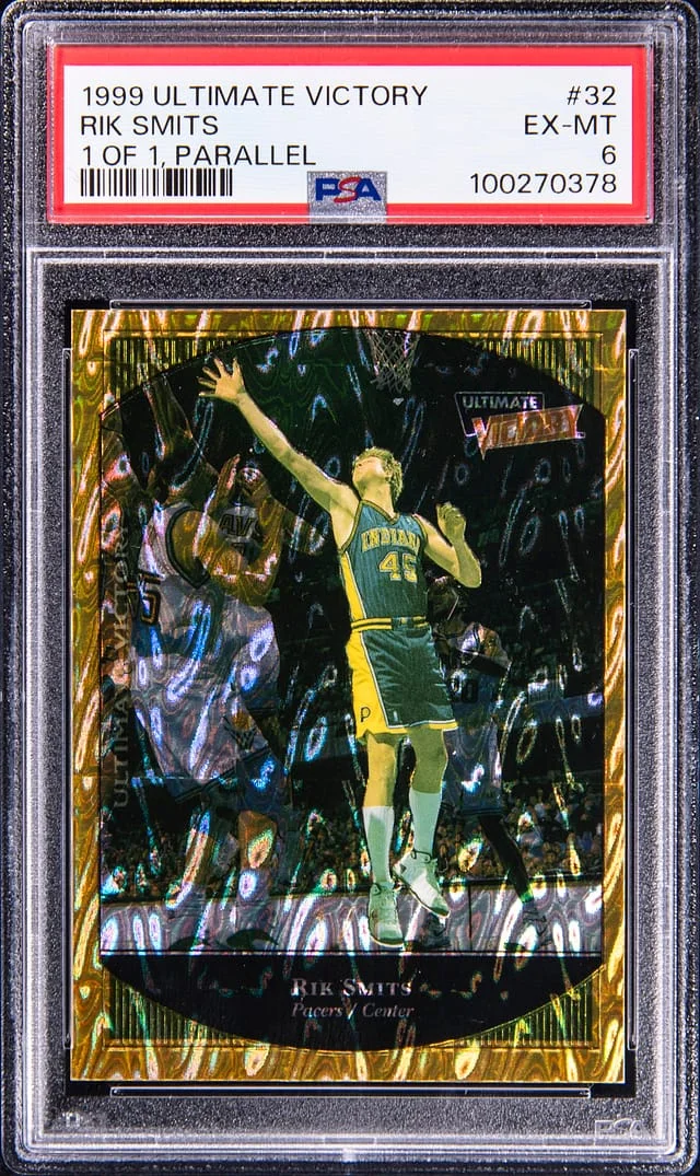 1999-00 Upper Deck Ultimate Victory Rik Smits 1 Of 1 Parallel #32 card image