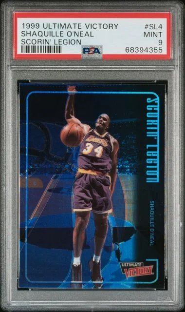 1999-00 Upper Deck Ultimate Victory Shaquille O'Neal Scorin' Legion #SL4 card image