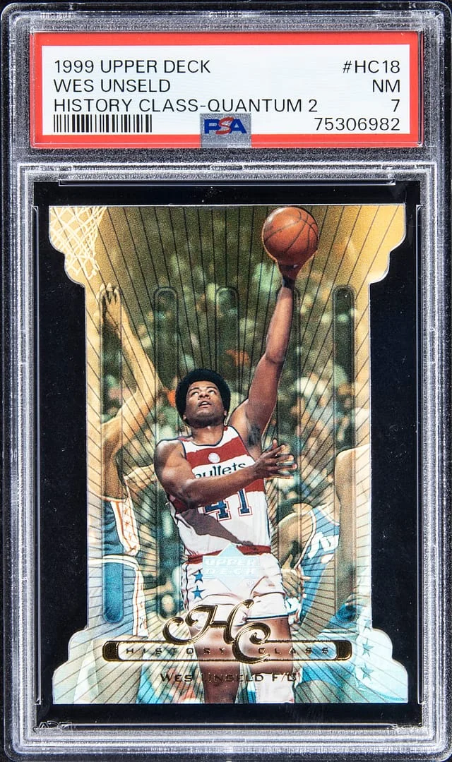1999-00 Upper Deck Wes Unseld History Class Quantum 2 #HC18 card image
