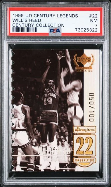 1999-00 Upper Deck Willis Reed Century Legends Century Collection #22 card image