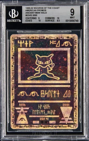 1999-02 Wizards Of The Coast American Promos Movie Holo Null Ancient Mew #2000 card image