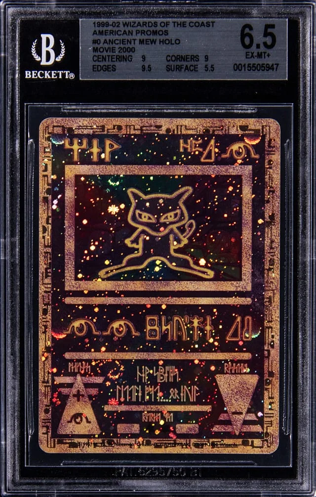1999-02 Wizards of the Coast Americans Promo Movie 200 Ancient Mew Holo card image