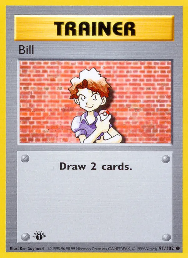 1999 Base Bill Common #091/102 Common card image