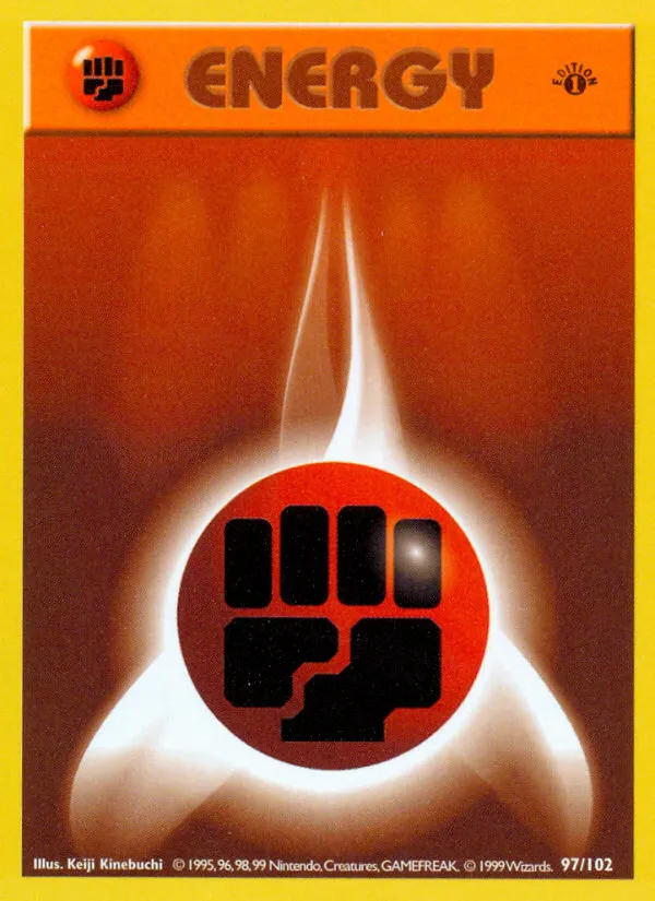 1999 Base Fighting Energy Common #097/102 Common card image