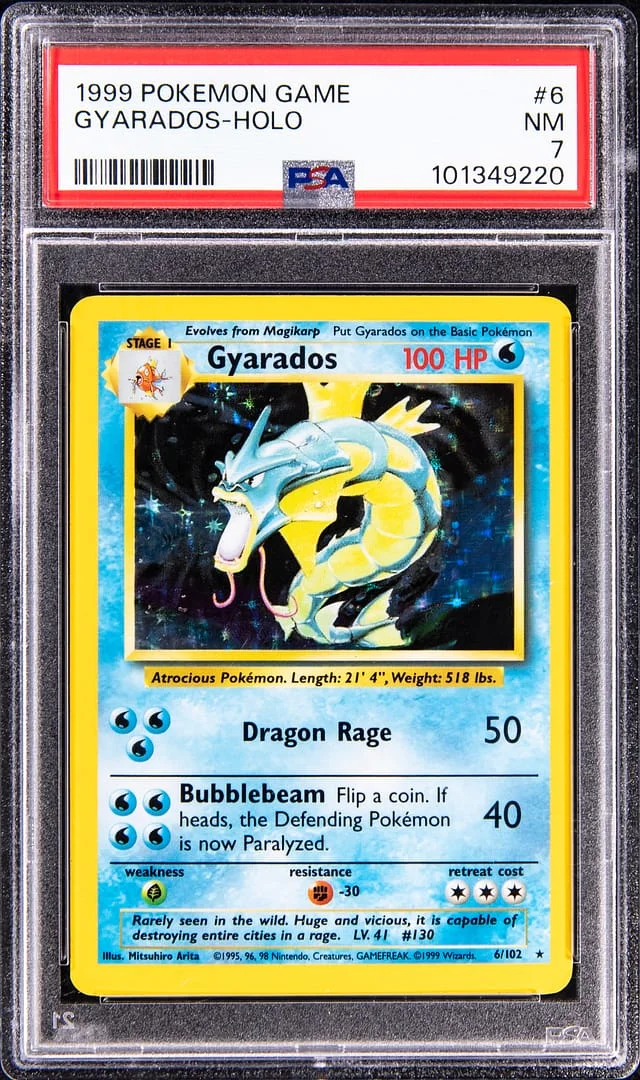 1999 Base Gyardos Holo #6 card image