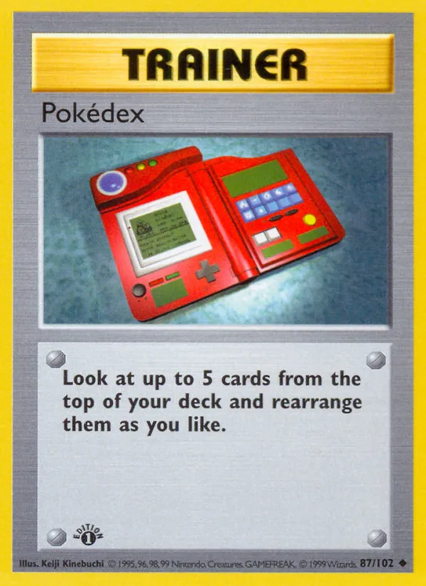 1999 Base Pokédex Uncommon #087/102 Uncommon card image