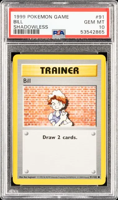 1999 Base Set Bill #91 Unlisted card image