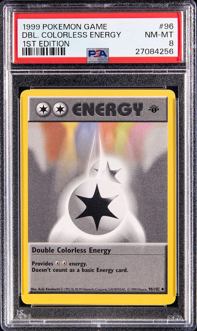 1999 Base Set Double Colorless Energy #96 Common card image