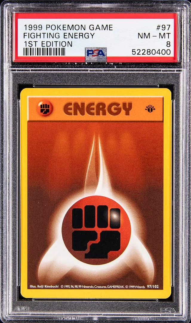 1999 Base Set Fighting Energy #97 Common card image