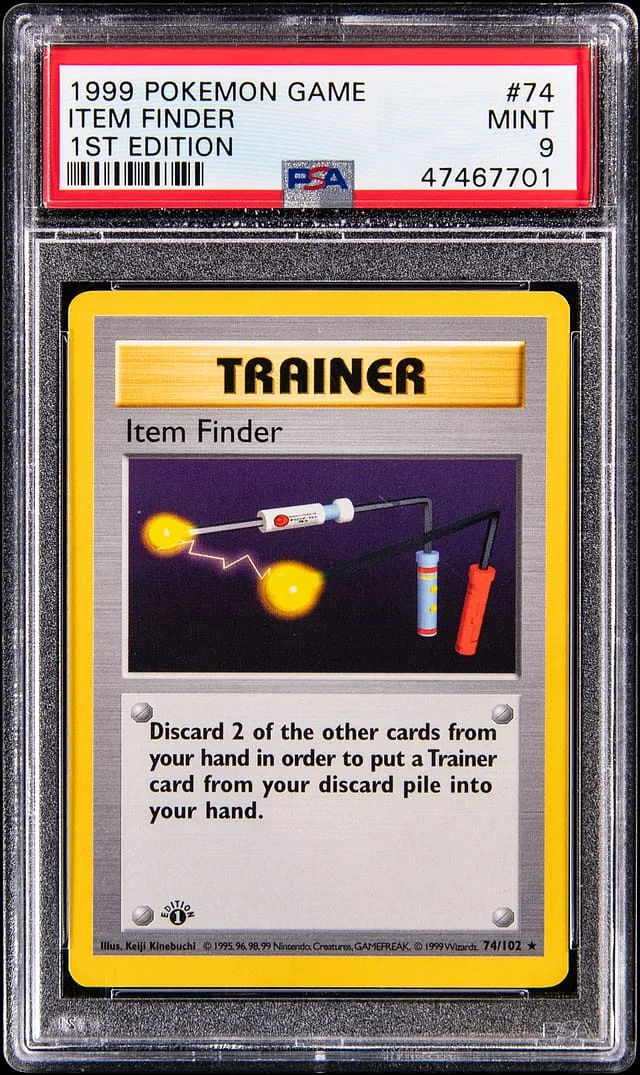 1999 Base Set Item Finder #74 Unlisted card image