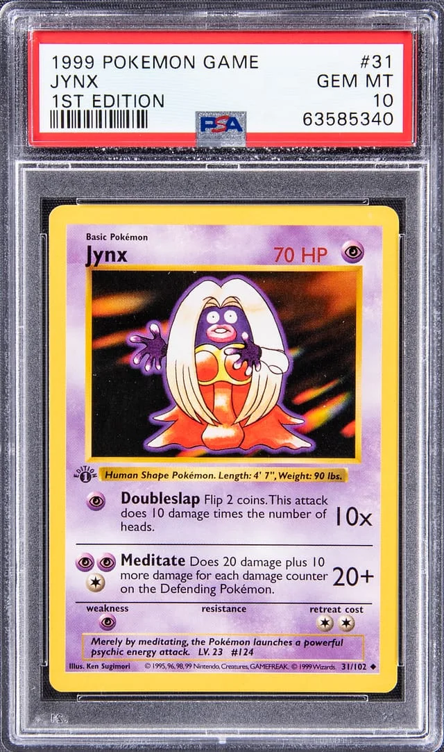 1999 Base Set Jynx #31 Unlisted card image
