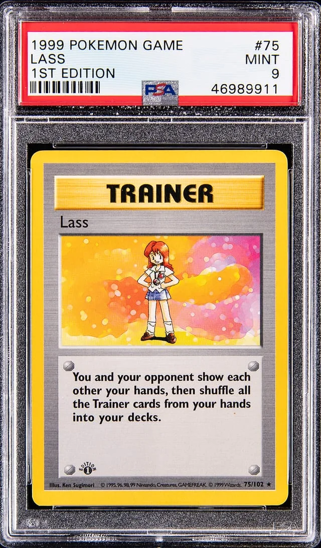 1999 Base Set Lass #75 Unlisted card image
