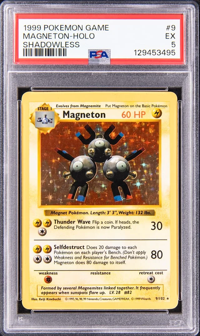 1999 Base Set Magneton #9 Unlisted card image