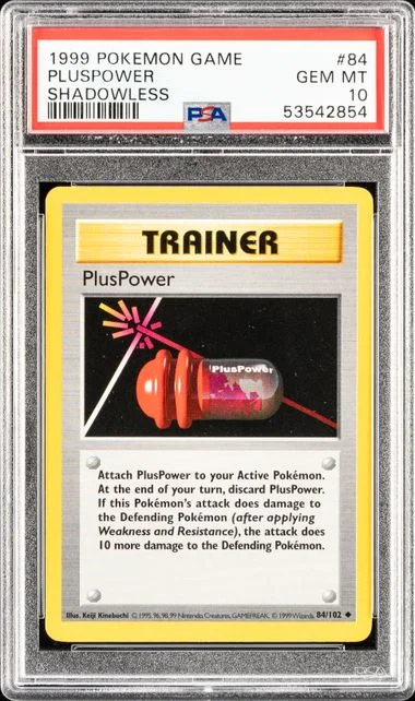 1999 Base Set PlusPower #84 Unlisted card image