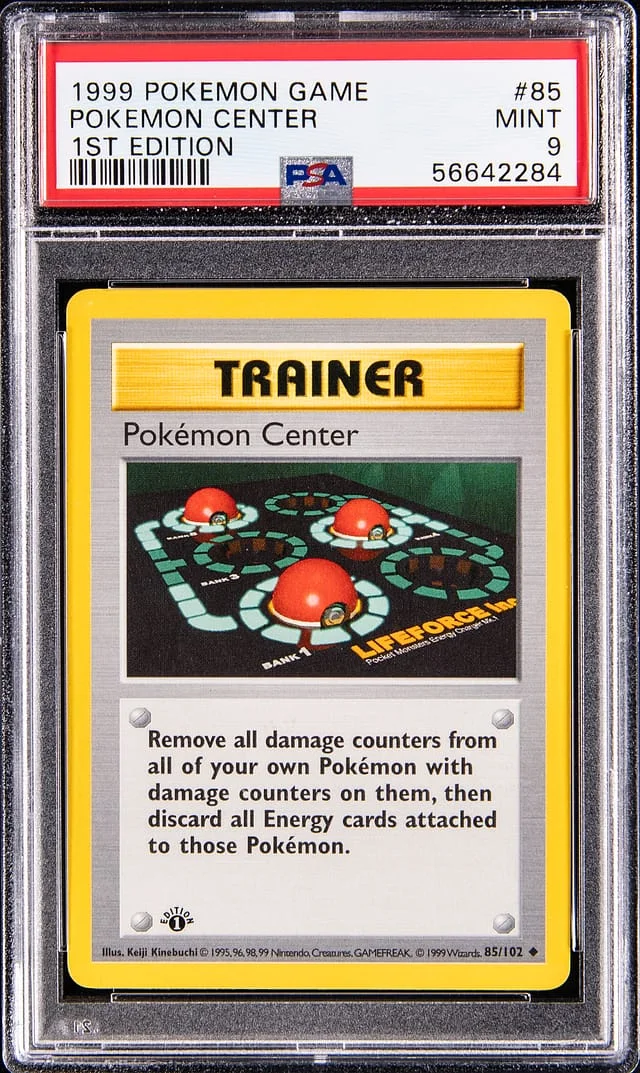 1999 Base Set Pokemon Center #85 Unlisted card image