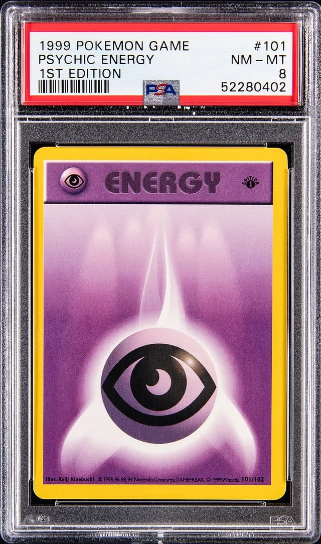 1999 Base Set Psychic Energy #101 Common card image