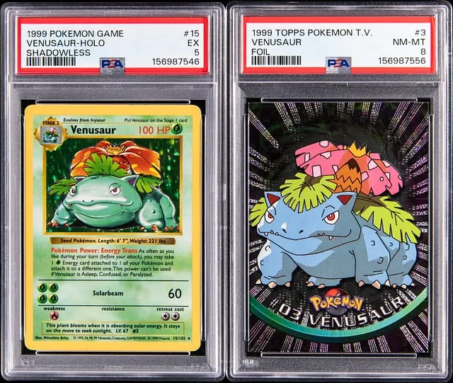 1999 Base Set Venusaur #15 Unlisted card image