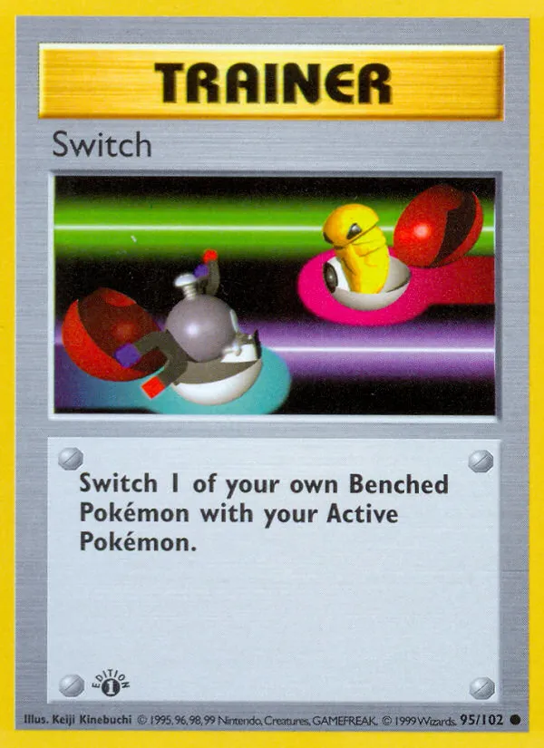 1999 Base Switch Common #095/102 Common card image