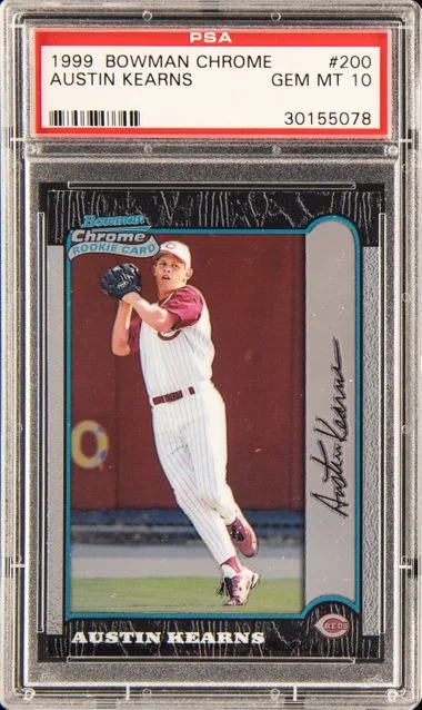 1999 Bowman Chrome Austin Kearns #200 card image