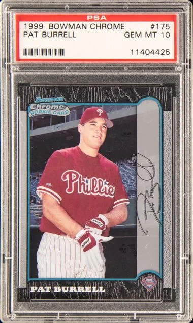 1999 Bowman Chrome Pat Burrell #175 card image