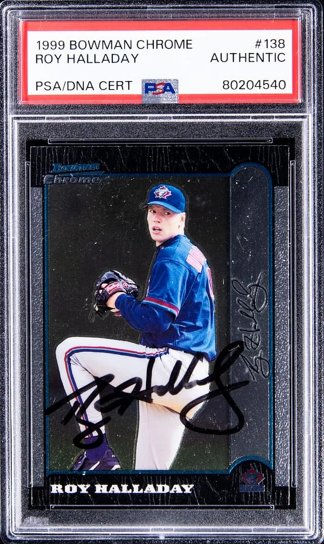 1999 Bowman Chrome Roy Halladay #138 card image
