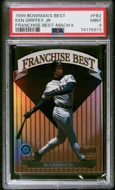 1999 Bowman's Best Ken Griffey Jr. Franchise Best #FB2 card image