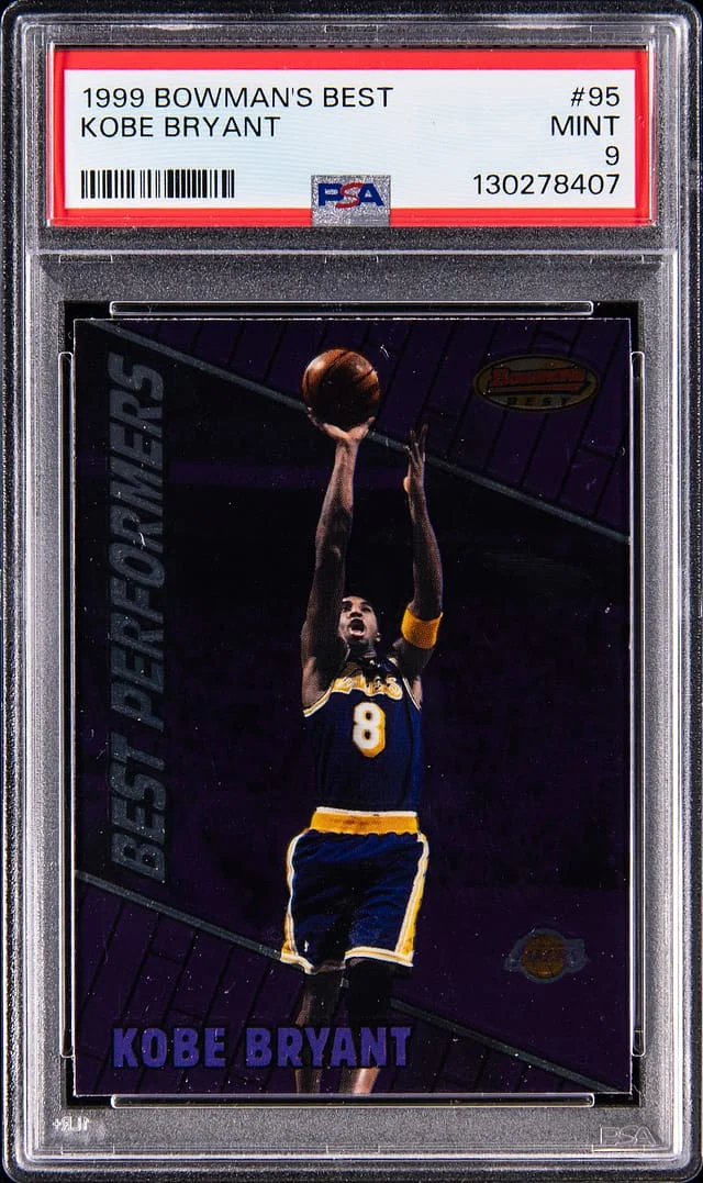 1999 Bowman's Best Kobe Bryant #95 card image